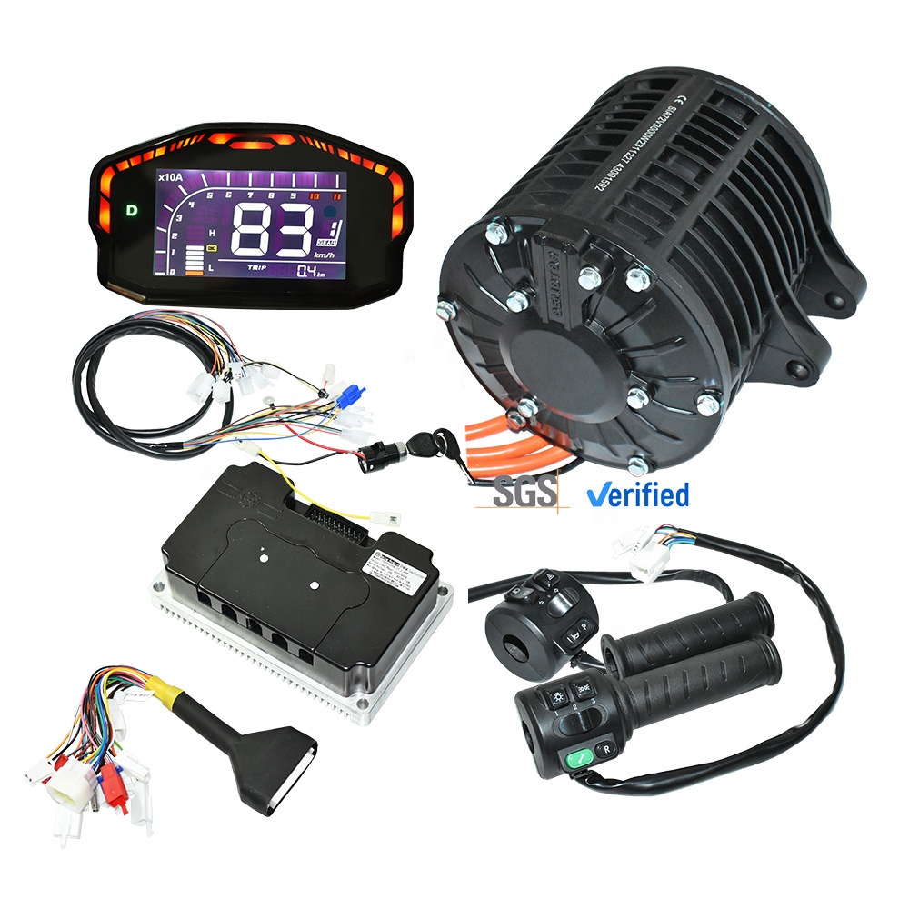 Fardriver 72680 Electric Motor - Mid Drive Motor Kit 72V 3000W 评论和价格