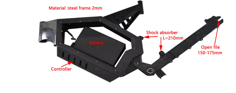 For Road Ebike Enduro Frame St - 8000W Stealth Bomber Ebike 评论和价格