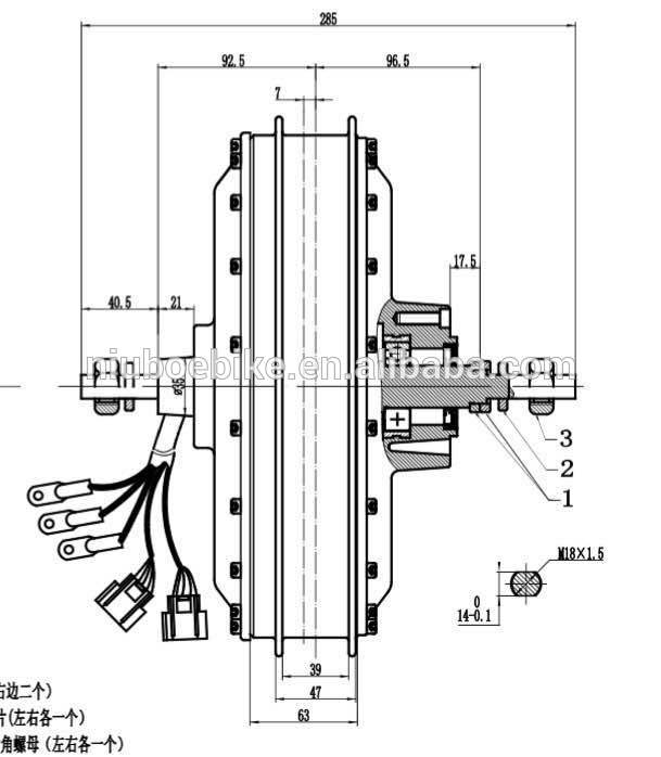 3/3.5T 4T 5T QS273 V3 V4  8KW  - Qs273 Hub Motor 8000W 72V 评论和价格