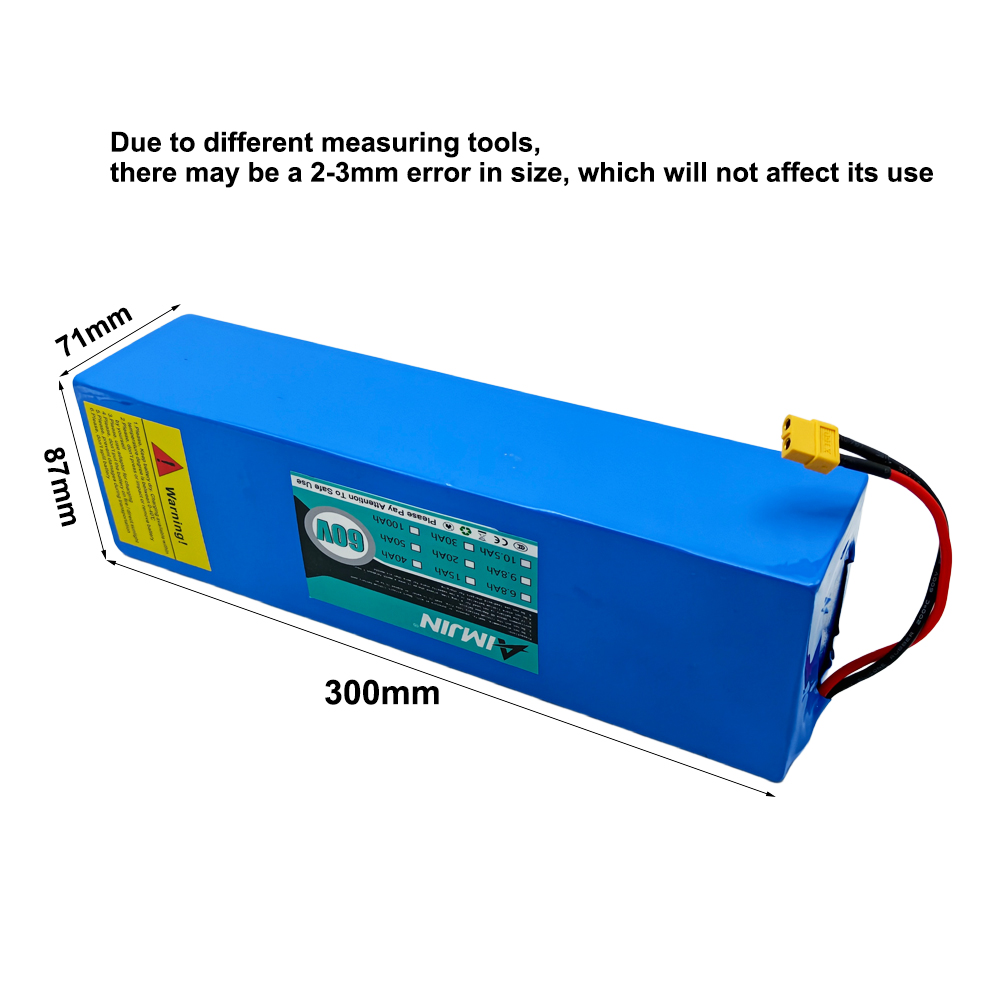 60V battery 15000mAH 18650 Lit - 60V 30Ah Electric Scooter Battery 评论和价格