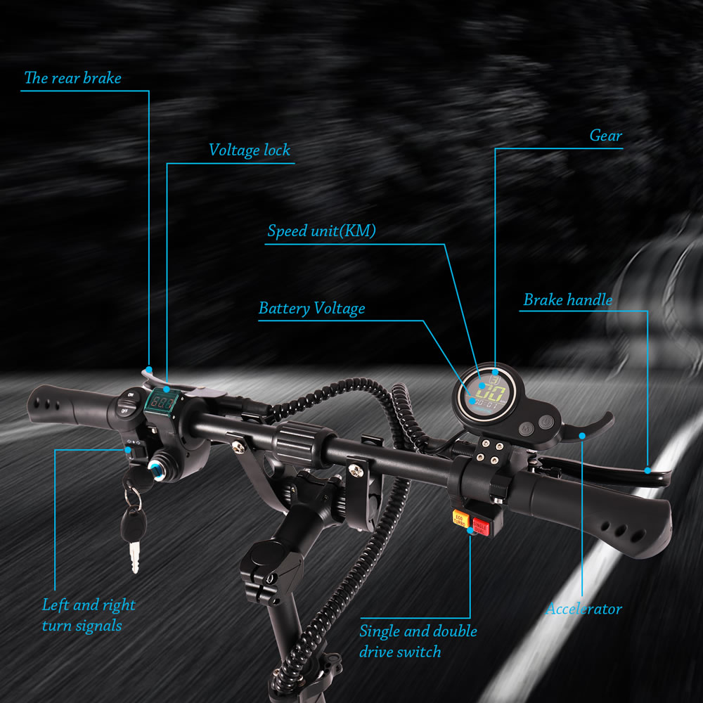 Electric Scooter for Adults, 5 - 60V 5600W Dual Motor Electric Scooter 评论和价格